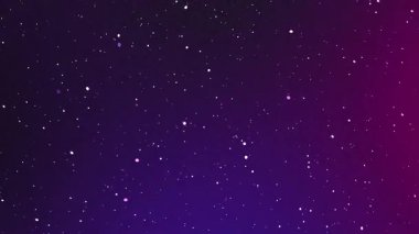 Zarif koyu mor gradyan, serin ışık çizgileri, parlayan parçacıklar ve beyaz noktalar, fütüristik, dinamik, güzel, lüks, görsel efekt 4K hareket döngüsü animasyonu