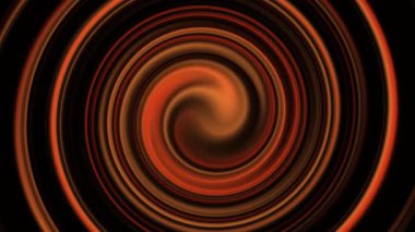 Siyah ve turuncu arkaplan 4K, kopyalama alanı, teknoloji, dijital animasyon için hareket bulanıklığı şablonu