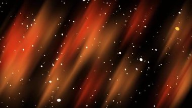 soyut siyah ve turuncu arkaplan, beyaz nokta, 4K hareket döngüsü canlandırması