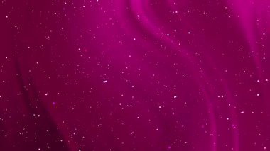 soyut mor arkaplan, lüks beyaz parçacık ışık çizgileri ve dağınık parıltılar, 4K kusursuz döngü animasyonu