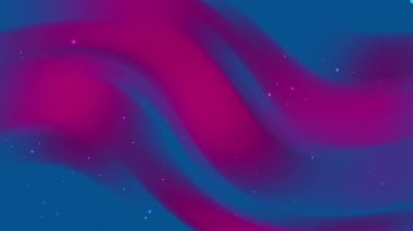 mavi eflatun arkaplan, kabarcık ışığı soyut gradyan, 4K dipsiz döngü canlandırması