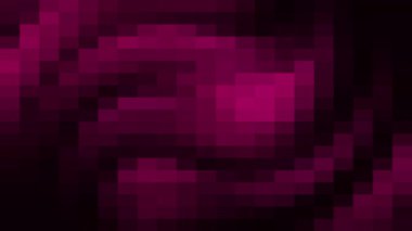 piksel mozaik koyu mor arkaplan, soyut mermer desen 4K kusursuz döngü animasyonu