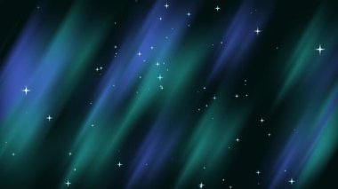 parlak, göz kırpan, yıldız dalgası mermer desenli estetik mavi turkuaz arka plan soyut gradyan 4K pürüzsüz döngü animasyonu