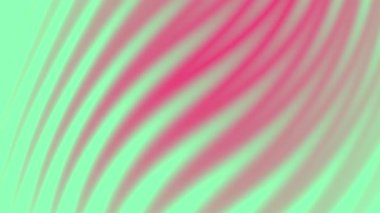 yeşil pembe arkaplan, neon dalga soyut gradyan, HD 4K kusursuz döngü animasyonu