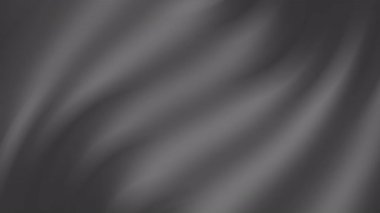 koyu gri arkaplan, zarif bulanık soyut gradyan ipek desenli dalgalı doku HD 4K kusursuz döngü canlandırması