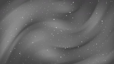 Estetik gri arkaplan boşluğu, lüks beyaz parçacık ışık çizgileri, girdap eğimli mermer desen, HD 4K kusursuz döngü animasyonu