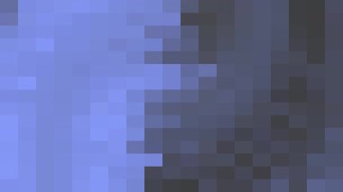 piksel sanat mozaiği açık mavi gri arkaplan, girdap girdabı soyut mermer desen, geometrik kare şekil sanat deseni, HD 4K dikişsiz döngü animasyonu