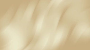 Zarif bej arkaplan, güzel bokeh parçacığı, yumuşak parlayan ışık, soyut koyu siyah dalgalı çizgi geometrik desen HD 4K kusursuz döngü animasyonu