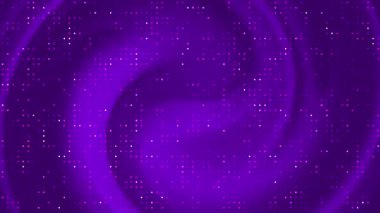 teknoloji mor hareket soyut arkaplan, göz kırp beyaz nokta, HD 4K kusursuz döngü canlandırması