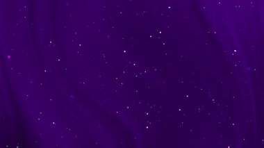 Estetik çivit arkaplan, uzay lüks beyaz parçacık ışık çizgileri, koyu kıvrımlı soyut mermer dokusu, HD 4K kusursuz döngü animasyonu