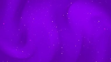 Soyut mor arkaplan, uzay lüks beyaz parçacık ışık çizgileri, soyut eğimli mermer dokusu, HD 4K kusursuz döngü animasyonu