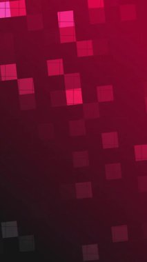 kırmızı teknoloji fotokopi alanı dijital görüntüleme kusursuz döngü animasyonu, dikey video