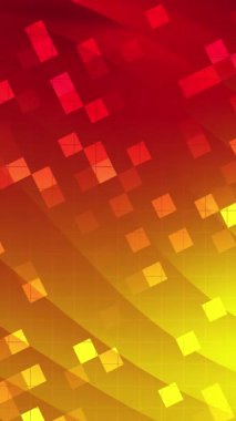 kırmızı teknolojinin arkaplan şekli düz ızgara çizgisi deseni fütüristik fotokopi alanı hd video dijital canlandırma animasyonu, dikey video canlandırması