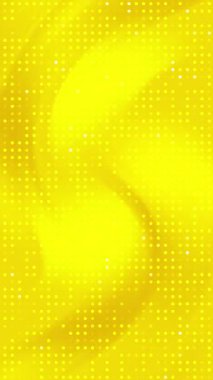 Sarı teknoloji arka plan, nokta soyut gradyan arka planlar dalga akışkan soyut dikişsiz döngü animasyonu, dikey video, dikey uzay 4k hareketli dijital arkaplan oluşturma