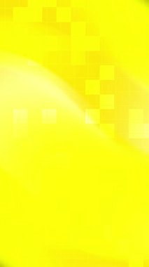 Kare dijital 4K soyut hareket arkaplanı için sarı teknoloji soyut arkaplan grafikler, dikey video, kopyalama alanı, dijital oluşturma