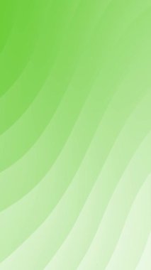 yeşil soyut arkaplan beyaz, düz gradyan 4K döngü animasyonu 4K dikey video, dijital canlandırma