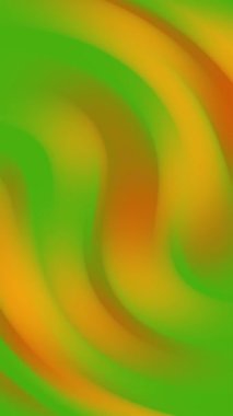 yeşil ve turuncu arkaplan, soyut gradyan renk bulanık hareket, 4K tasarım