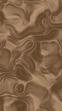 Estetik kahverengi arka plan dikey pastel. Açık ve parlak boşluk. Marbe hareketli 4K kusursuz döngü animasyonu.