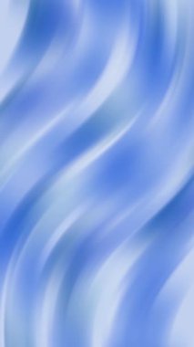 Okyanus mavisi gradyan arkaplan, web sitesi afişleri, sosyal medya grafikleri veya dikey dijital sunumlar için, sade mavi sağ kenarda beyaza kayıyor