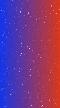 dinamik mavi turuncu arka plan dikey uçan parçacık, lüks beyaz parçacık ışığı dikey çizgiler