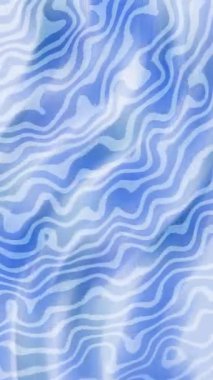 mavi sıvı arkaplan, dalga deseni, soyut geometrik tasarım, dikey hareket animasyonu