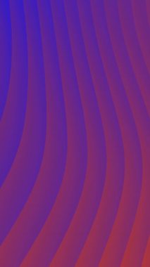 Sıvı kıvrımlı kusursuz mavi turuncu dalga deseni ve sosyal medya gönderileri, web sitesi afişleri ve dijital sunum dikey