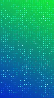modern mavi eğimli arkaplan, dijital ve teknolojik arayüz dizaynı için nokta matris fütüristik soyut görsel, veri ve iletişim ağlarında parlayan parçacıklar dikey