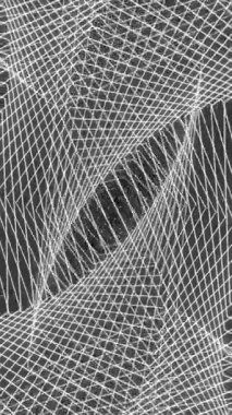 siyah ve beyaz çizgi arkaplan neon soyut parlayan desen 4K dikey video canlandırması