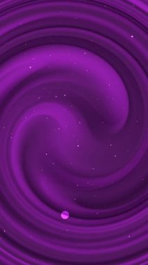 Estetik koyu mor gradyan, parıltılı toz parçacıkları, ışıltılı ve büyüleyici atmosfer, zarif, sihirli tasarım projesi için, 4K hareket döngüsü animasyonu