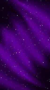 Zarif koyu mor arka plan, serin ışık çizgileri, parlayan parçacıklar ve beyaz noktalar, güzel lüks, güzel, lüks, görsel efekt 4K hareket döngüsü animasyonu