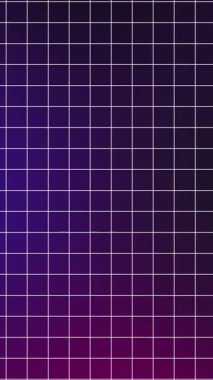 ızgara soyut koyu mor arkaplan beyaz çizgi deseni 4K diamless döngü canlandırması