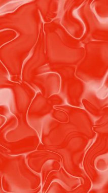 soyut dikey eğimli neon parlak dinamik dalgalı turuncu arkaplan sıvı deseni, pürüzsüz 4K döngü animasyonu