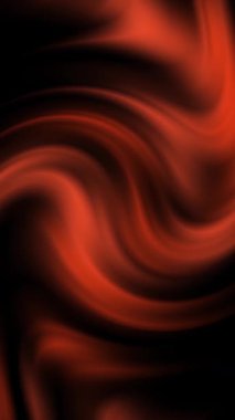 Dikey eğri şekilli estetik koyu turuncu arkaplan ve soyut eğimli dalgalı mermer dokusu (döngüsel eğri)