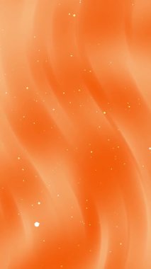 Açık turuncu arka plan, dikey parlaklıklar, beyaz ışık çizgileri ve pastel mermer dokusu, yumuşak 4K animasyon