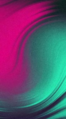 gradyan soyut ses arkaplanı neon yeşil ve pembe dikey 4K dikey dikey döngü canlandırması