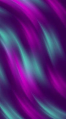 neon mor arkaplan dalga hattı soyut gradyan dikey 4K dikey döngü animasyonu