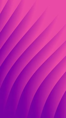 soyut mor arkaplan, dalga çizgisi dokusu, dikey HD 4K dikey döngü canlandırması