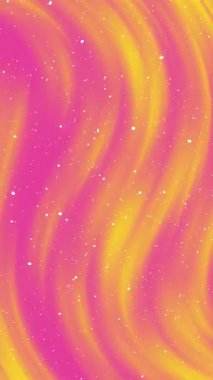 Estetik pembe turuncu arka plan alanı, lüks beyaz parçacık ışık çizgileri, soyut gradyan tasarım, dikey HD 4K dikey döngü animasyonu