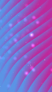 Lüks pembe ve mavi soyut arka plan, güzel bokeh parçacık hareketi tasarımı, temiz, yumuşak ve parlak arkaplan animasyonu, dikey HD 4K kusursuz döngü animasyonu