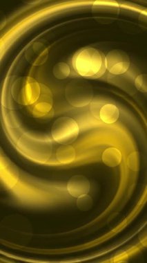 Lüks soyut altın arkaplan parıltısı, bokeh parçacığı, yumuşak, hafif ve temiz, gradyan mermer deseni, dikey HD 4K dikey döngü animasyonu