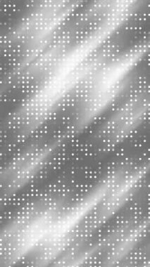 yüksek teknoloji gri soyut arkaplan, fütüristik teknoloji arka plan göz kırp beyaz nokta, köşegen çizgi, dinamik hareket dikey HD dikey 4K kusursuz döngü animasyonu