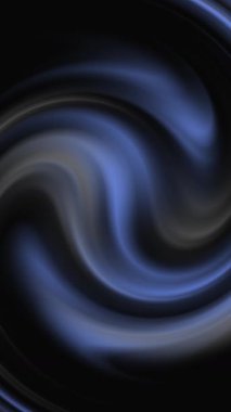 mavi gri gradyan arkaplan, bulanık girdap girdap soyut mermer desen, HD dikey 4K dikey dikişsiz döngü animasyonu