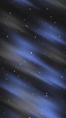 mavi gri arkaplan boşluğu, lüks beyaz parçacık ışık çizgileri, bulanık köşegen çizgisi, dinamik hareket dikey 4K