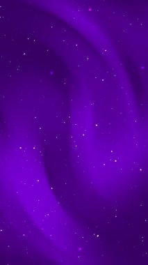 Estetik düz indigo hareketi soyut arkaplan, uzay lüks beyaz parçacık aydınlatma çizgileri, dikey HD 4K dikey döngü animasyonu