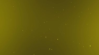 Estetik soyut koyu sarı gradyan arkaplan parçacığı parıltısı benzersiz bir illüstrasyon oluşturur