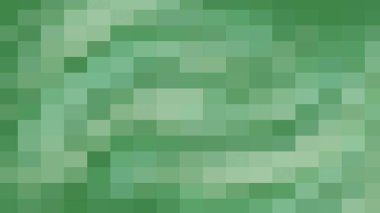 pixel mozaik soyut açık yeşil arkaplan çok renkli geometrik kare şekilli sanat modeli