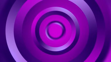 3d eşmerkezli çemberler arka plan, mor renk, soyut dymanik gölge, iş ve sunum için döngü animasyonu, modern ve yaratıcı grafik tasarım projeleri