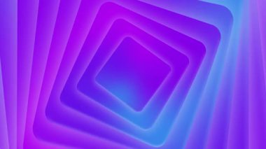 grafik tasarım web pankartları, dijital sanat, geometrik desenler, teknoloji temalı projeler, sunum 4K kusursuz döngü animasyonu için mavi ve mor renkli grafikler