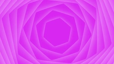 soyut mor altıgen arkaplan, çizgi geometrik duvar kağıdı, dipsiz döngü tünel optik illüzyon 4K diamless döngü animasyonu