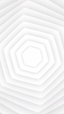 beyaz desenli arkaplan, soyut dinamik 3D geometrik tasarım, gradyan kareler grafik tasarım web afişleri, dijital sanat, geometrik desenler, teknoloji, sunum 4K dikey döngü animasyonu, dikey döngü animasyonu
